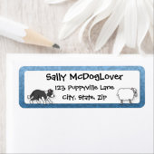 Border Collie Herding Sheep (Insitu)