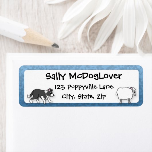 Border Collie Herding Sheep (Insitu)