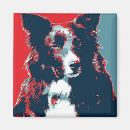Border Collie Hope Parody Poster Magnet