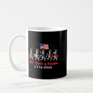 Border Collie Hund 250 Jahre Dom 1776 2026 Patriot Kaffeetasse