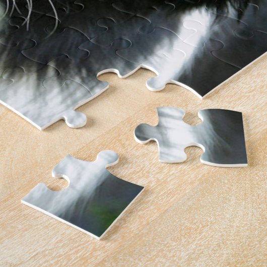 Border-Collie-Hund addieren Text-Haustier Puzzle (Seite)