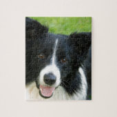 Border-Collie-Hund addieren Text-Haustier Puzzle (Vertikal)
