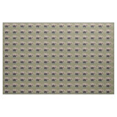 Border-Collie-Hund, der Schaf-Gewebe in Herden Stoff (Yard (91,4 cm))