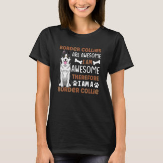 Border Collie Hund für Border Collie Besitzer T-Shirt