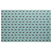Border Collie Hund hellblau Stoff (Fat Quarter (45,7 x 55,9 cm))