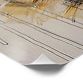 Border Collie Hund im Wind 002 - Yacobsen Deros Poster (Ecke)