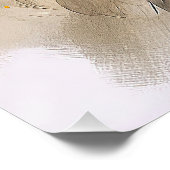 Border Collie Hund im Wind 004 - Yacobsen Deros Poster (Ecke)