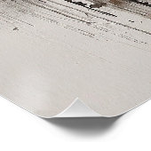 Border Collie Hund im Wind 005 - Yacobsen Deros Poster (Ecke)