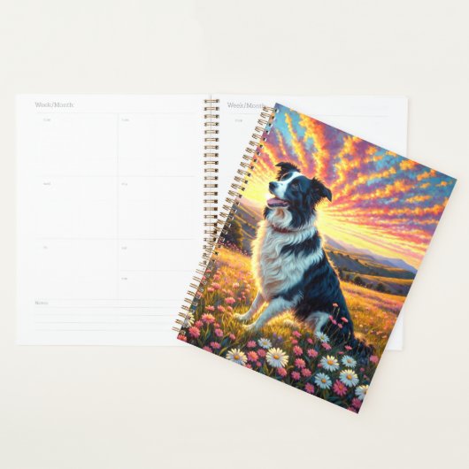 Border Collie Hund Planer (Anzeige)