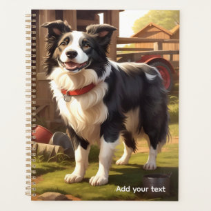 Border Collie Hund Planer