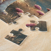 Border Collie Hund Puzzle (Seite)