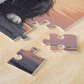 Border Collie Hund Puzzle (Seite)