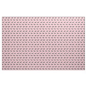 Border Collie Hund rosa Stoff (Yard (91,4 cm))