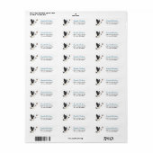 Border Collie Hund Schmetterling Wunder (Vorne)