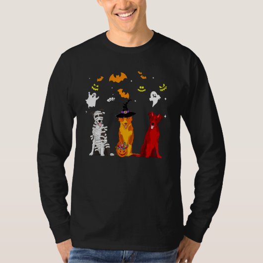 Border Collie Hund T-Shirt (Vorderseite)