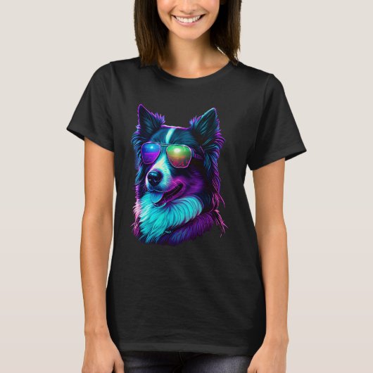 Border Collie Hunde Border Collies T-Shirt (Vorderseite)