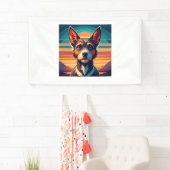Border Collie-Hunde-Shirt Banner (Insitu)