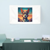 Border Collie-Hunde-Shirt Banner (Messeveranstaltung)