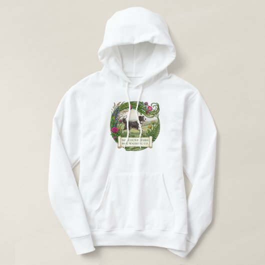 Border Collie Hundeausführer Custom Hoodie (Design vorne)