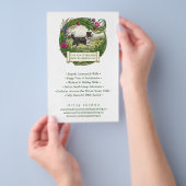 Border Collie Hundebetreuer Individueller Geschäft Flyer (Handgriff)