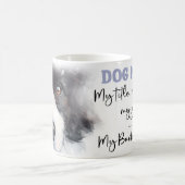 Border Collie Hundemutter Kaffeetasse (Mittel)