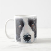 Border Collie Hundemutter Kaffeetasse (Links)