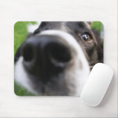 Border-Collie-Hundenase Mousepad (Mit Mouse)