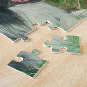 Border-Collie-Hundepuzzlespiel Puzzle (Seite)