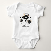 Border-Collie - i-Herde… deshalb bin ich Baby Strampler (Vorderseite)