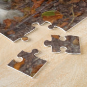 Border Collie im Wald Puzzle (Seite)