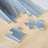 Border Collie im Winter Snow Weihnachtsfeiertag Puzzle (Seite)