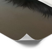 Border Collie In Chefs Hat Poster, Pet Poster (Ecke)