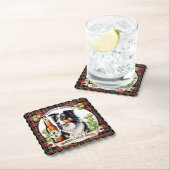Border Collie IPA Bierdeckel Untersetzer (Vor Ort)