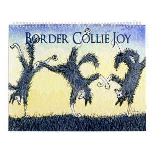Border Collie Joy Kalender, eine Seite/ein Bild pr Kalender
