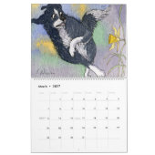 Border Collie Joy Kalender, eine Seite/ein Bild pr Kalender (Mär 2027)