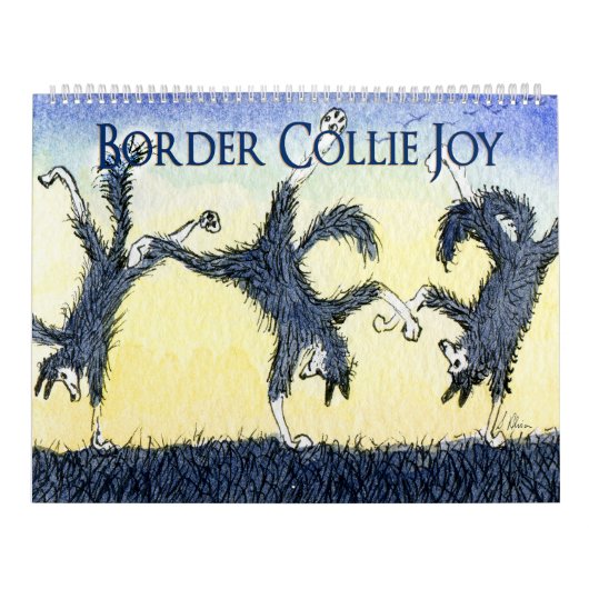 Border Collie Joy Kalender, eine Seite/ein Bild pr Kalender (Titelbild)