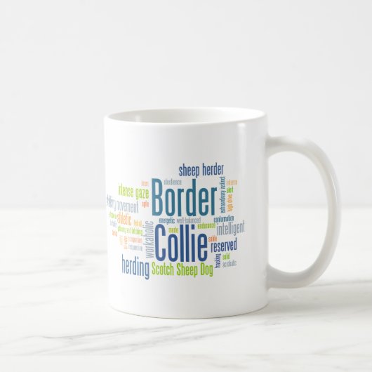 Border-Collie Kaffeetasse (Rechts)