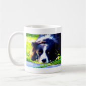 Border-Collie Kaffeetasse (Links)
