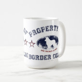 Border-Collie Kaffeetasse (VorderseiteRechts)