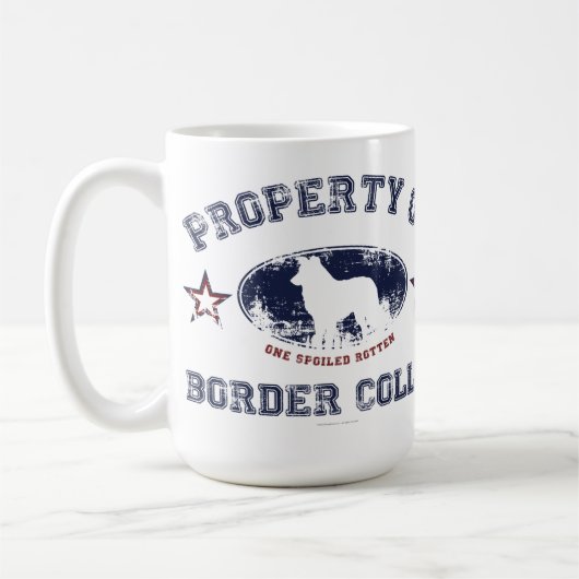 Border-Collie Kaffeetasse (Links)