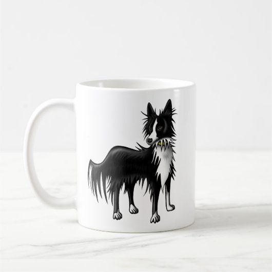 Border-Collie Kaffeetasse (Links)
