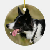 Border-Collie-KeuchenHeadshot 2 Keramikornament (Hinten)