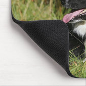 Border-Collie-Keuchenniederlegung Mousepad (Ecke)