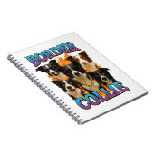 Border Collie Kopie Notizblock (Rechte Seite)