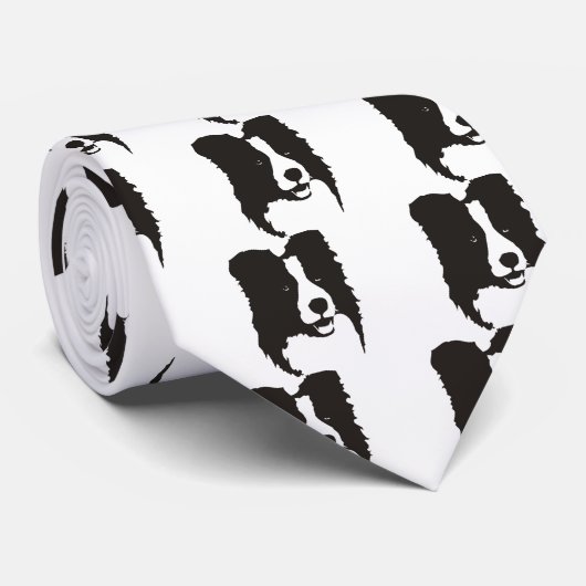 Border-Collie Krawatte (Gerollt)