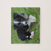 Border-Collie-kundengerechtes Puzzlespiel! Puzzle (Vertikal)