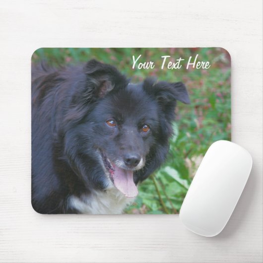 Border Collie Lächeln Cut Dog Mousepad (Mit Mouse)