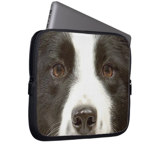 Border-Collie-Laptop-Hülse Laptopschutzhülle (Vorne Rechts)