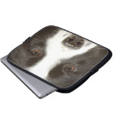Border-Collie-Laptop-Hülse Laptopschutzhülle (Vorne Knopf)