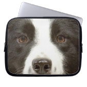Border-Collie-Laptop-Hülse Laptopschutzhülle (Vorderseite)